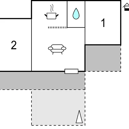 Apartment 2 Bedroom Pet Friendly In Kolavici Veprinac